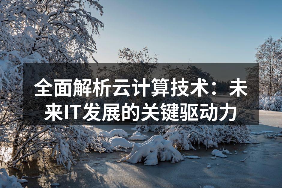 全面解析云计算技术：未来IT发展的关键驱